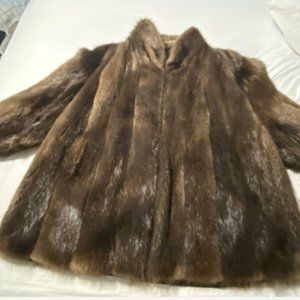 Beaver Fur Coat PreOwned